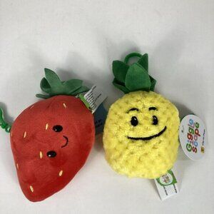 Bag clip-on bundle giggle scape plush fruit Back-to-School Purse Charm